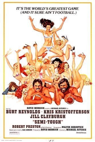 Semi-Tough (1977) starring Burt Reynolds on DVD on DVD