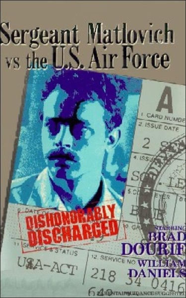 Sergeant Matlovich vs. the U.S. Air Force (1978) starring Brad Dourif on DVD on DVD