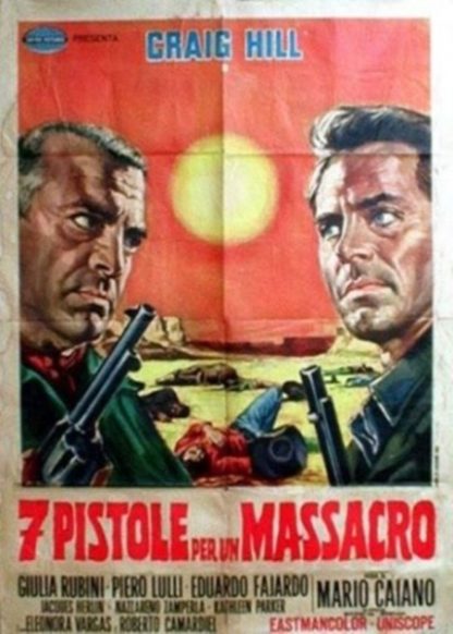 Seven Pistols for a Massacre (1967) with English Subtitles on DVD
