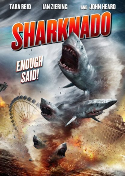 Sharknado (2013) starring Ian Ziering on DVD