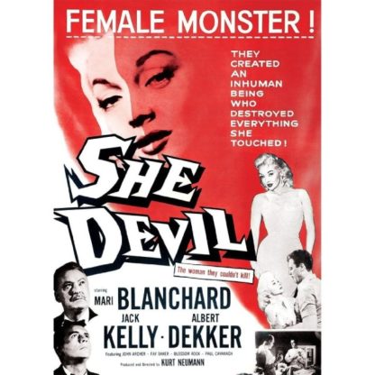 She Devil (1957) starring Mari Blanchard on DVD