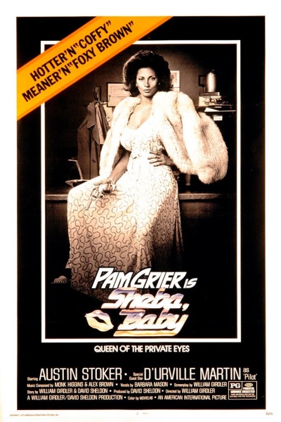 'Sheba, Baby' (1975) starring Pam Grier on DVD on DVD