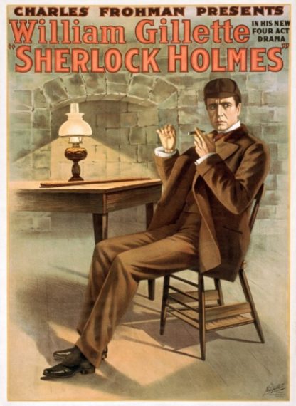 Sherlock Holmes (1916) starring William Gillette on DVD on DVD