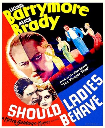 Should Ladies Behave (1933) starring Lionel Barrymore on DVD on DVD
