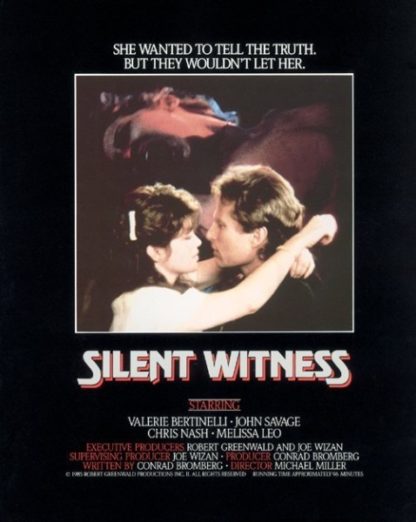 Silent Witness (1985) starring Valerie Bertinelli on DVD on DVD