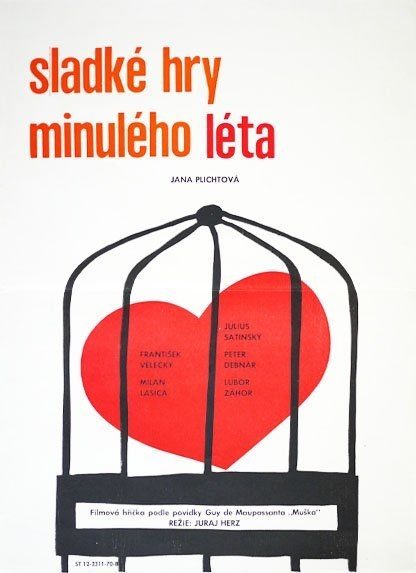 Sladké hry minulého léta (1970) with English Subtitles on DVD on DVD