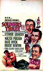 Soldiers Three (1951) starring Stewart Granger on DVD on DVD