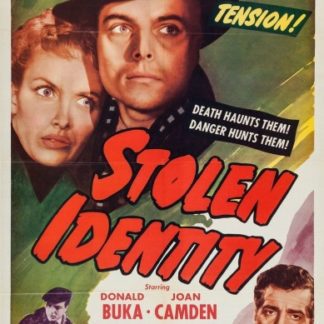 Stolen Identity (1953) starring Donald Buka on DVD