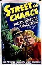 Street of Chance (1942) starring Burgess Meredith on DVD on DVD