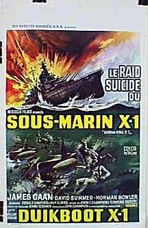 Submarine X-1 (1968) starring James Caan on DVD on DVD