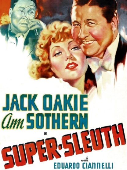 Super-Sleuth (1937) starring Jack Oakie on DVD on DVD