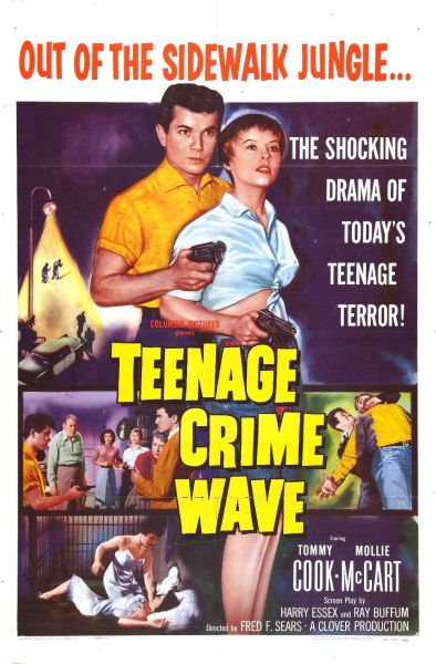 Teen-Age Crime Wave (1955) starring Tommy Cook on DVD on DVD