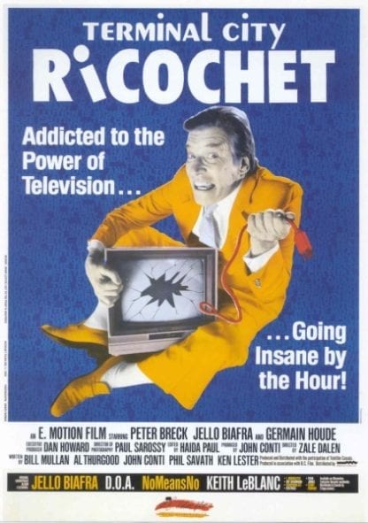 Terminal City Ricochet (1990) starring Peter Breck on DVD on DVD