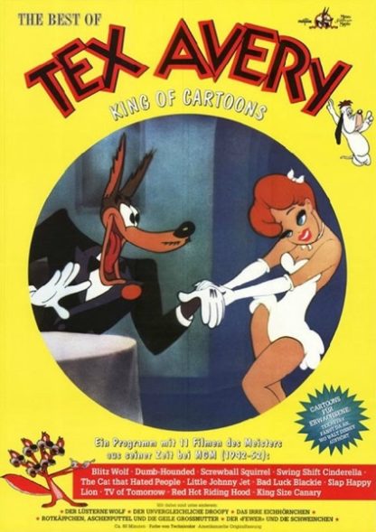 Tex Avery, the King of Cartoons (1988) starring Chuck Jones on DVD