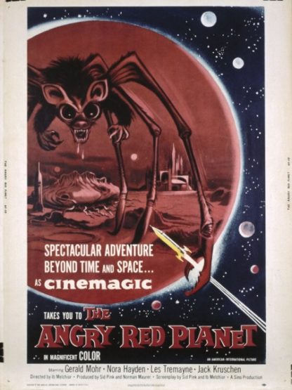 The Angry Red Planet (1959) starring Gerald Mohr on DVD on DVD