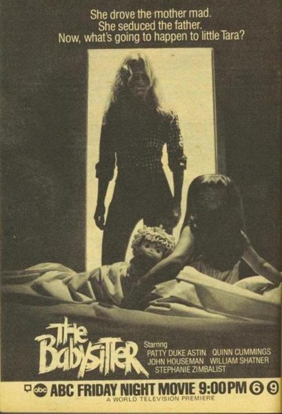 The Babysitter (1980) starring Patty Duke on DVD DVD The Babysitter (1980) starring Patty Duke on DVD