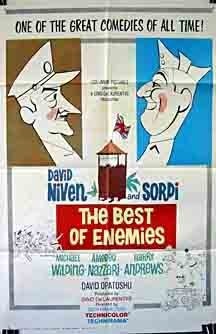 The Best of Enemies (1961) starring David Niven on DVD on DVD