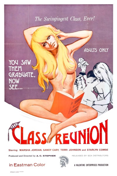 The Class Reunion (1972) starring Marsha Jordan on DVD on DVD