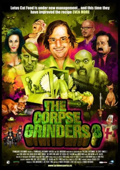 The Corpse Grinders 3 (2012) starring John Martino on DVD