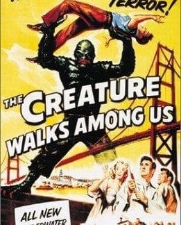 The Creature Walks Among Us (1956) starring Jeff Morrow on DVD