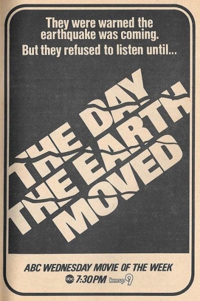 The Day the Earth Moved (1974) starring Jackie Cooper on DVD on DVD