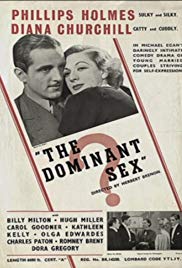 The Dominant Sex (1937) starring Phillips Holmes on DVD on DVD
