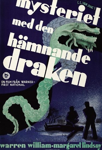 The Dragon Murder Case (1934) starring Warren William on DVD on DVD