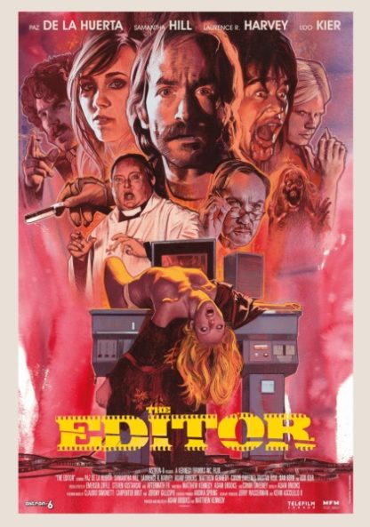 The Editor (2014) starring Paz de la Huerta on DVD