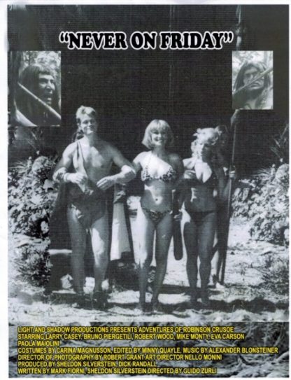 The Erotic Adventures of Robinson Crusoe (1975) starring Lawrence P. Casey on DVD on DVD