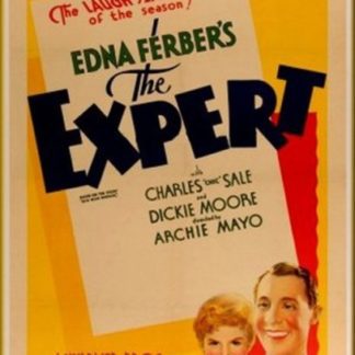 The Expert (1932) starring Charles 'Chic' Sale on DVD