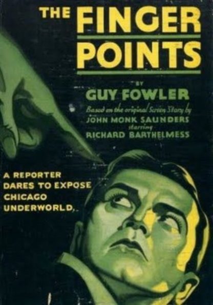 The Finger Points (1931) starring Richard Barthelmess on DVD