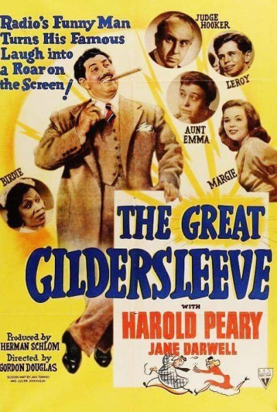 The Great Gildersleeve (1942) starring Harold Peary on DVD on DVD