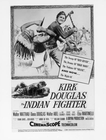 The Indian Fighter (1955) starring Kirk Douglas on DVD