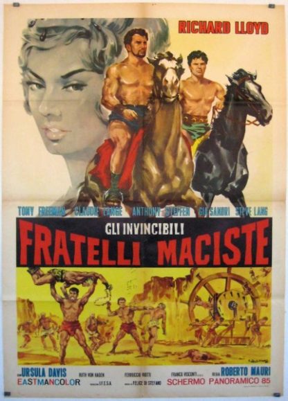 The Invincible Brothers Maciste (1964) with English Subtitles on DVD on DVD