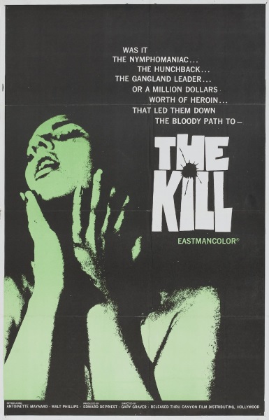 The Kill 1968 Starring Antoinette Maynard On Dvd Dvd Lady Classics On Dvd 