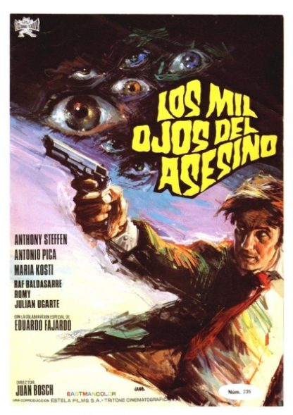 The Killer with a Thousand Eyes (1973) with English Subtitles on DVD