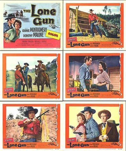 The Lone Gun (1954) starring George Montgomery on DVD on DVD