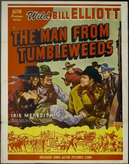 The Man from Tumbleweeds (1940) starring Bill Elliott on DVD