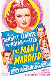 The Man I Married (1940) with English Subtitles on DVD on DVD
