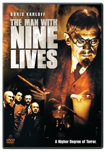 The Man with Nine Lives (1940) starring Boris Karloff on DVD on DVD