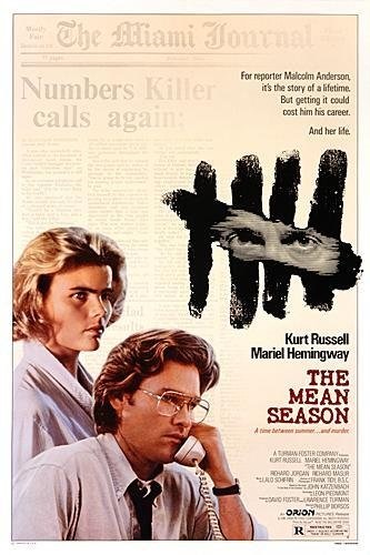 The Mean Season (1985) starring Kurt Russell on DVD on DVD