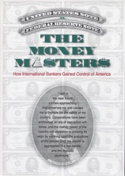 The Money Masters (1996) starring William T. Still on DVD