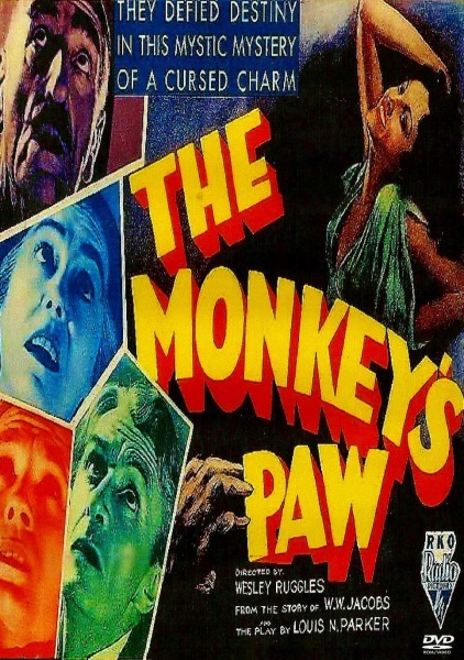 tøffel salon rendering The Monkey's Paw (1948) starring Milton Rosmer on DVD - DVD Lady - Classics  on DVD