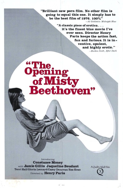 The Opening of Misty Beethoven (1976) starring Constance Money on DVD on DVD
