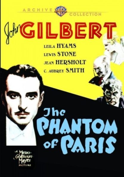 The Phantom of Paris (1931) starring John Gilbert on DVD on DVD
