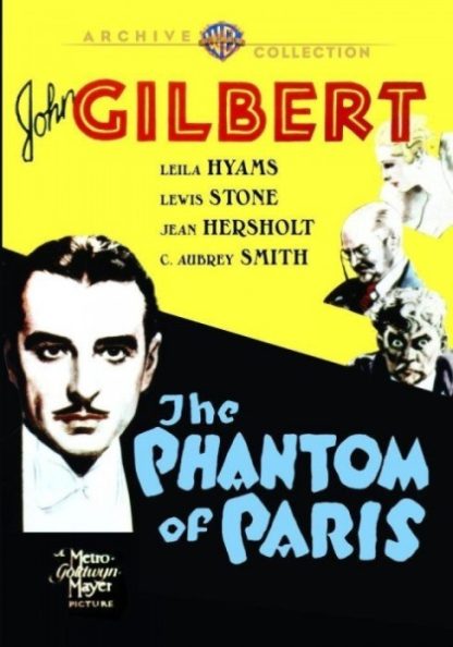 The Phantom of Paris (1931) starring John Gilbert on DVD DVD The Phantom of Paris (1931) starring John Gilbert on DVD