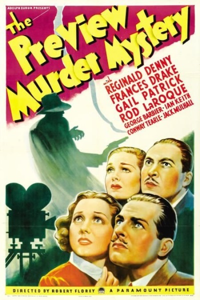 The Preview Murder Mystery (1936) starring Reginald Denny on DVD on DVD