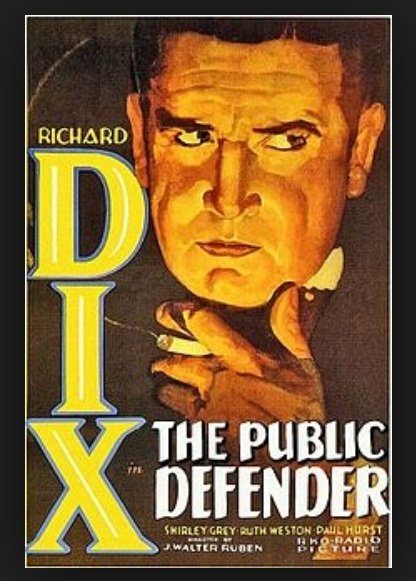 The Public Defender (1931) starring Richard Dix on DVD on DVD