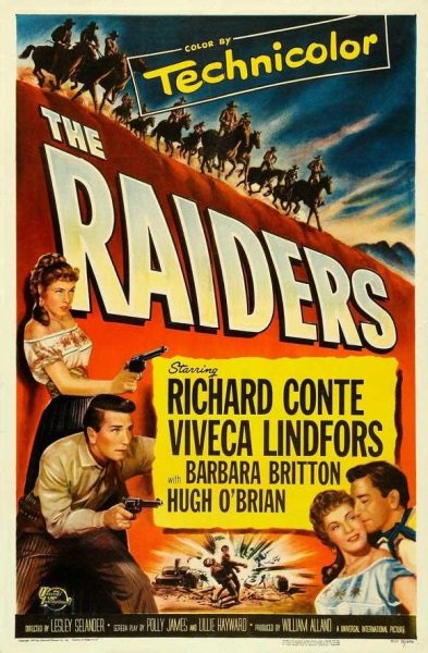 The Raiders (1952) starring Richard Conte on DVD DVD The Raiders (1952) starring Richard Conte on DVD