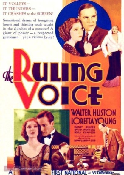 The Ruling Voice (1931) with English Subtitles on DVD on DVD